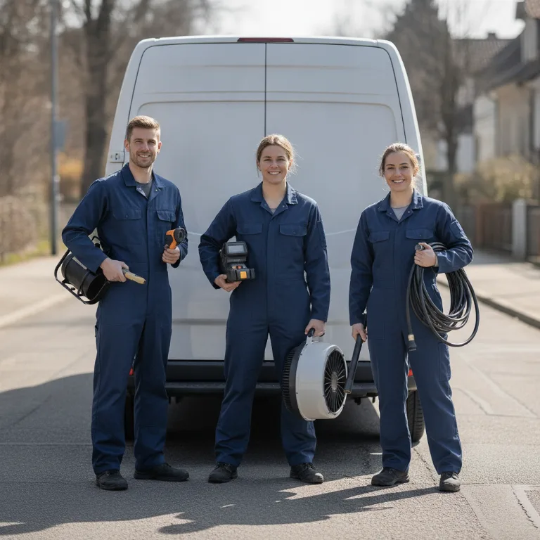 Wasserschadensanierung Team in Fribourg